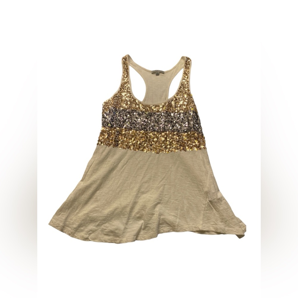 Charlotte Russe Sequins Tank Top